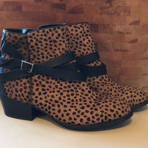 Matiko leopard print ankle boots